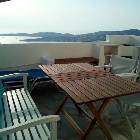 With 2 Bedrooms In With Wonderful Sea View Shared Pool Terrace Villa Páros